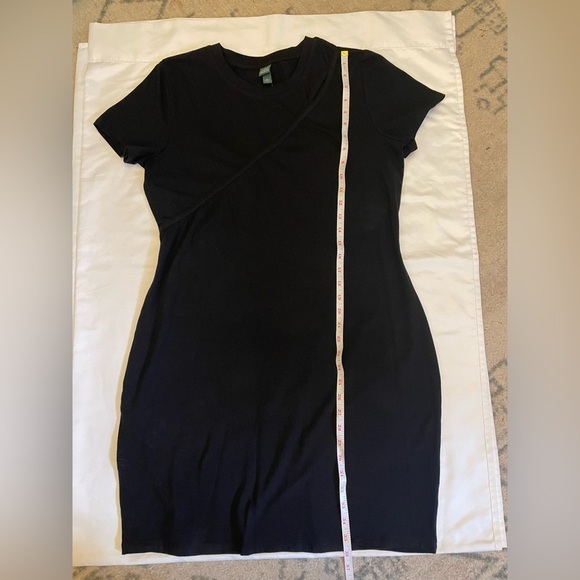 NWT Wild Fable size XL black midi dress - Picture 7 of 8